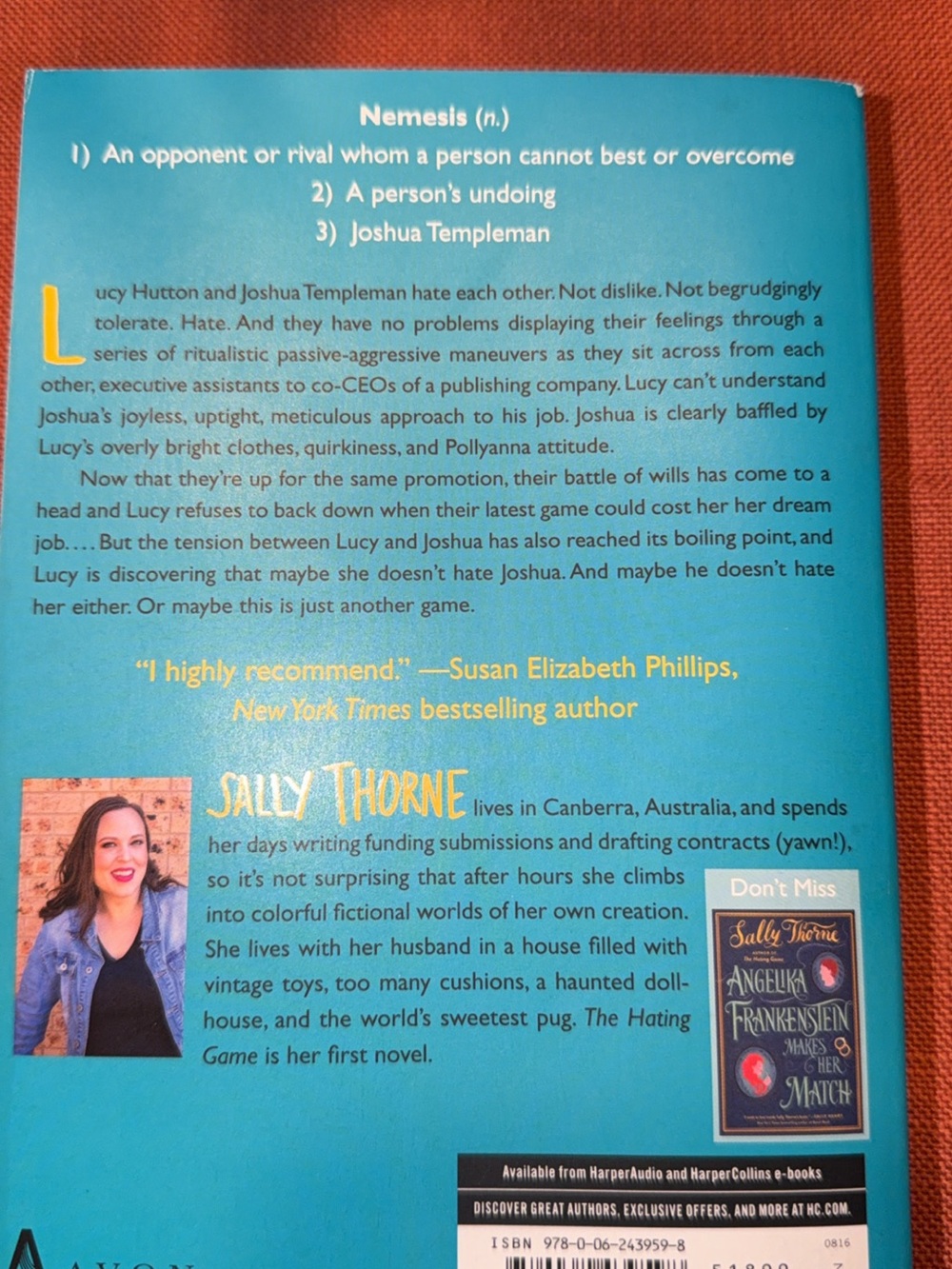 The Hating Game by — Sally Thorne - Picture 2 of 2